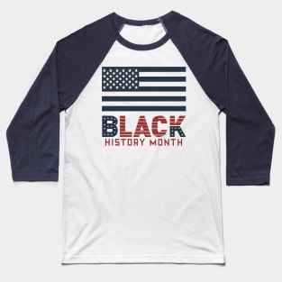 Black History Month Baseball T-Shirt